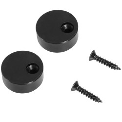 Liukuovikiskosarja seinään, 2 m, enintään 100 kg, hiiliteräs, musta