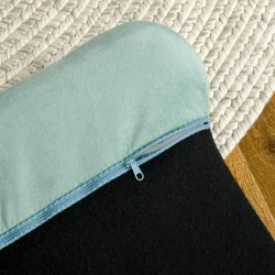 Koiransohva keskikokoisille ja suurille koirille, puurunko, pehmustettu, 98,5×60,5 cm, vihreä