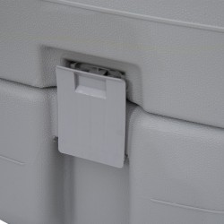 Kannettava kemiallinen wc matkakäymälä 10 l huuhtelu 20 l jätesäiliö 38x38x45 cm