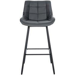 Weston tyylikäs baarijakkara sametti- tai keinonahkaverhoilulla