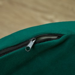 Lemmikkisohva pienille koirille ja kissoille, selkänojalla, pestävä päällinen, koivujalat, vihreä