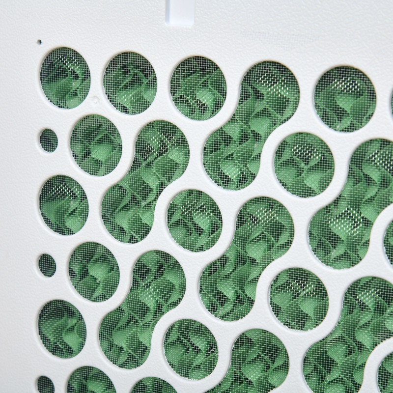 Siirrettävä 4-in-1 ilmastointilaite 10 L vesijäähdytys ja ilmankostutus 60 W valkoinen/musta