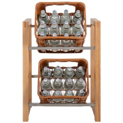 Juomalaatikkoteline robin kahdelle tai kolmelle laatikolle