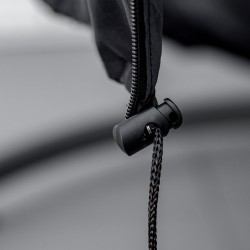 Riipputuolin suojapeite ulkokäyttöön 210D Oxford Ø115 x 190 cm musta