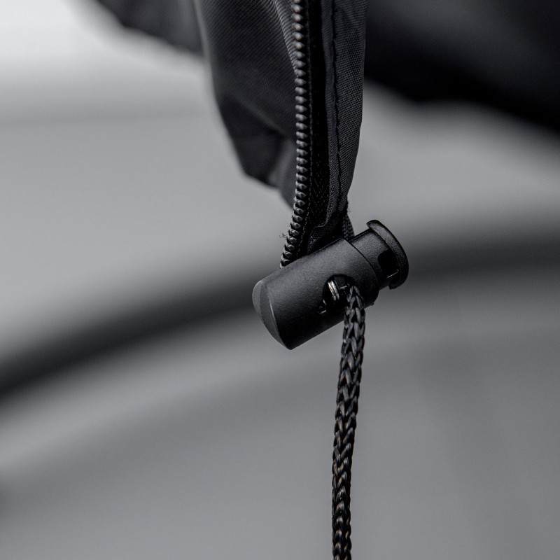 Riipputuolin suojapeite ulkokäyttöön 210D Oxford Ø115 x 190 cm musta