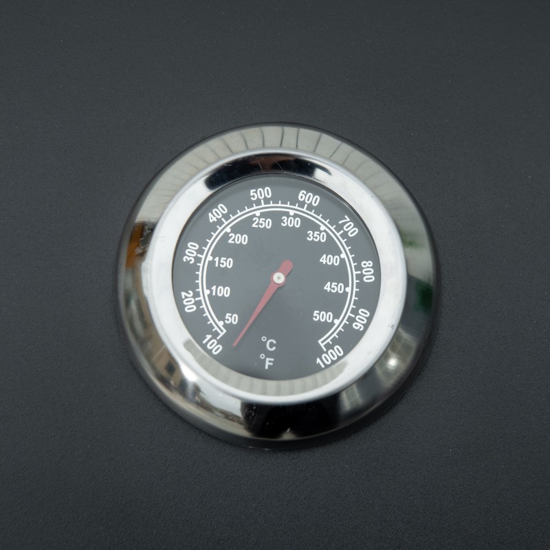 Kaasugrilli pöytämallinen 2 poltinta teräs 55 x 46,5 x 41 cm musta