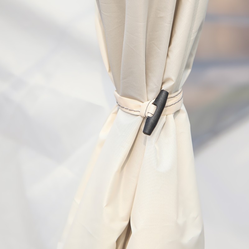 Perheteltta 6–8 hengelle, polyesteri, lasikuiturunko, 518 x 487 x 237 cm, sininen