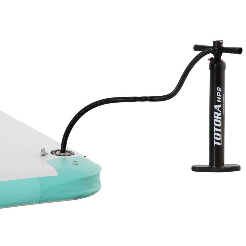 Kelluva saari aikuisille, puhallettava vesialusta, muovi, 304 x 204 x 15 cm, valkoinen/sininen/vihreä