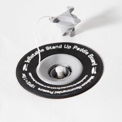 Kelluva saari aikuisille, puhallettava vesialusta, muovi, 304 x 204 x 15 cm, valkoinen/sininen/vihreä