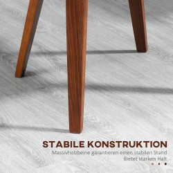 Ruokapöydän tuolit vintage, 2 kpl, keinonahka, puu ja teräs, musta