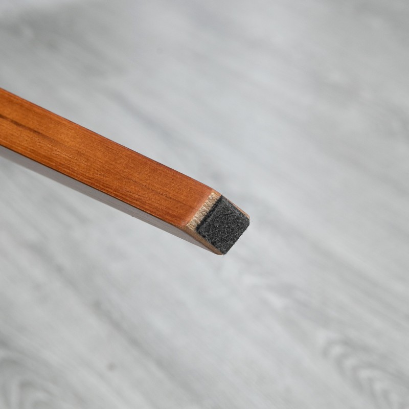 Ruokapöydän tuolit vintage, 2 kpl, keinonahka, puu ja teräs, musta