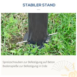 Puutarhakatos juhliin hyttysverkoilla ja sivuverhoilla 3x6 m jopa 15 hengelle tummanharmaa