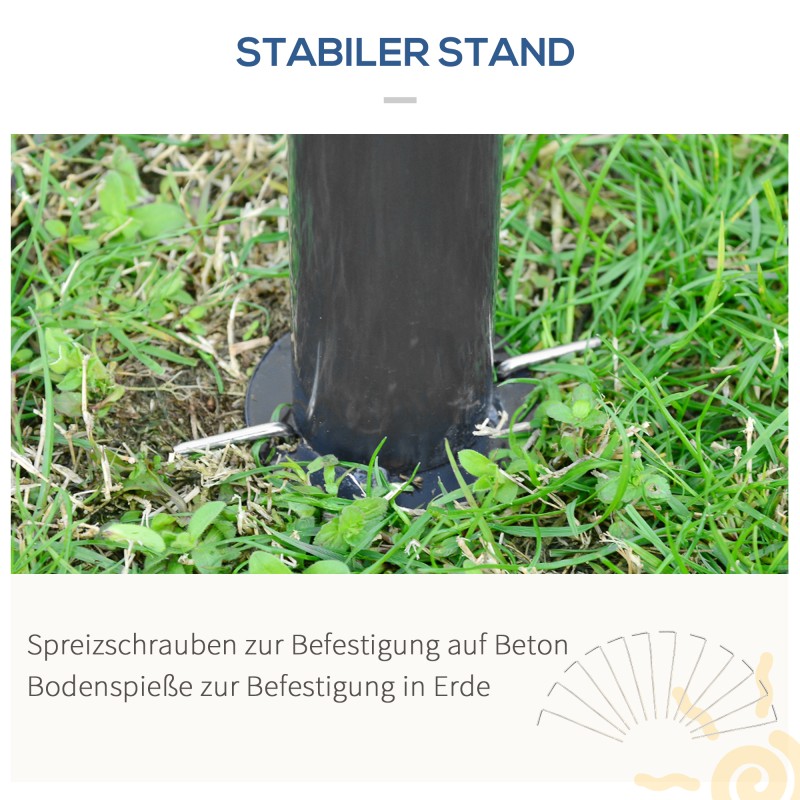 Puutarhakatos juhliin hyttysverkoilla ja sivuverhoilla 3x6 m jopa 15 hengelle tummanharmaa