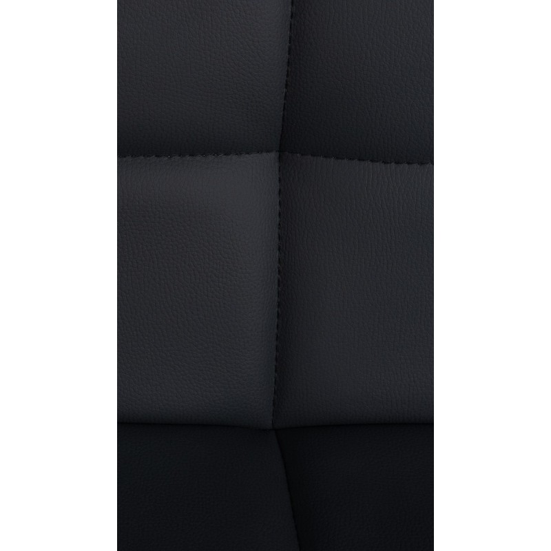 Moderni säädettävä baarijakkara keinonahkaverhoilulla ja selkänojalla