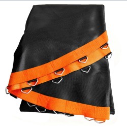 Trampoliinimatto 3,66 m trampoliiniin, polypropeeni, Ø323 cm, 72 V-rengasta, oranssi