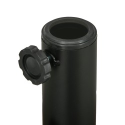 Täytettävä varjonjalka ulkokäyttöön HDPE/teräs Ø51 x 36 cm musta