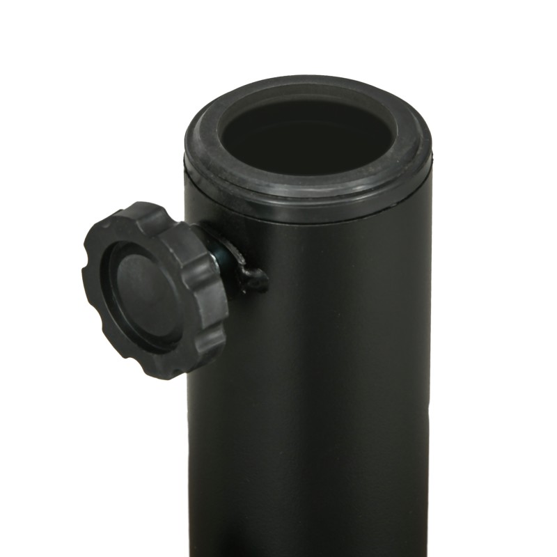 Täytettävä varjonjalka ulkokäyttöön HDPE/teräs Ø51 x 36 cm musta