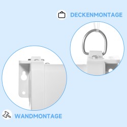 Sähkökäyttöinen valkokangas 84" 16:9, moottoroitu projektionsleinwand, kaukosäädin, valkoinen