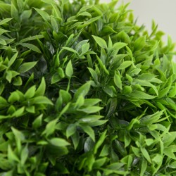 Tekokasvi tuija 3 palloa 110 cm UV-suojattu sisä- ja ulkokäyttöön vihreä ruukussa