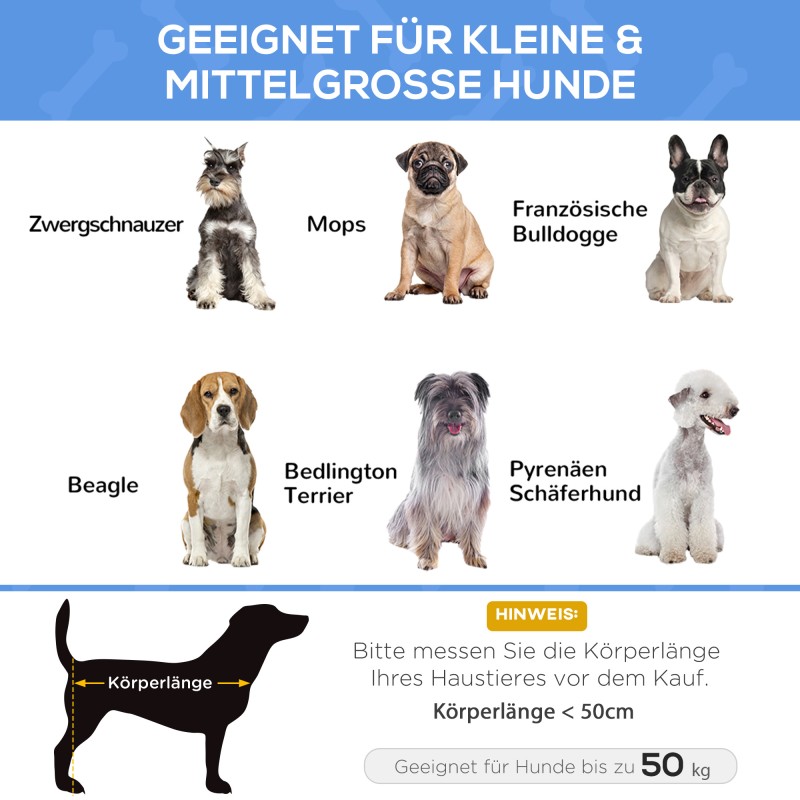 Koiransänky jalallinen mesh-verkkokankaalla teräsrunko 91 x 69 x 29 cm musta