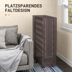 Taitettava vierassänky metallirungolla ja patjalla 190 x 80 x 42 cm tummanharmaa