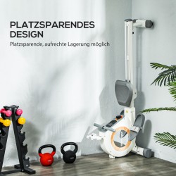 Soutulaite kotikäyttöön, magneettivastus 16 tasoa, LCD-näyttö, puhelin- ja tablettiteline, 150 kg