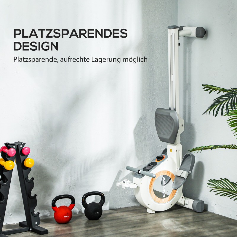 Soutulaite kotikäyttöön, magneettivastus 16 tasoa, LCD-näyttö, puhelin- ja tablettiteline, 150 kg