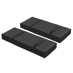 Varjon painopussit ulkokäyttöön 600D Oxford täytettävä hiekkasäkki 25 kg 2 kpl musta