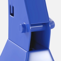 Akselipukki 3 t, 2 kpl, 13-portainen korkeussäätö 38,5–60 cm, teräs, sininen/musta