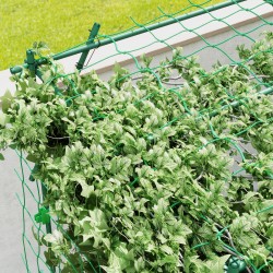 Kasviteline köynnöskasveille teräsrunko 223 x 223 x 223 cm vihreä