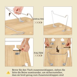 Piknikkori 4 hengelle puinen pöytäkansi ja astiasetti vaaleanruskea