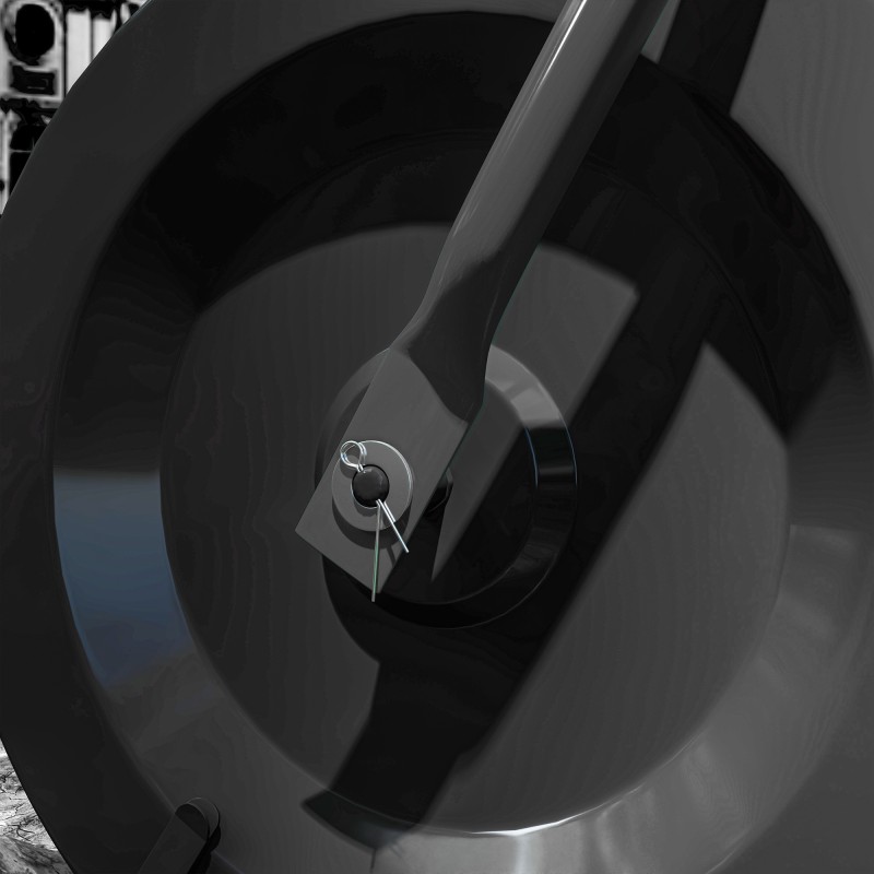 Kompostin levitin puutarhaan metallia 75 l verkkorumpu 61 x 40 cm musta