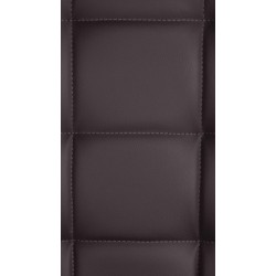 Moderni säädettävä baarijakkara keinonahkaverhoilulla ja korkealla selkänojalla