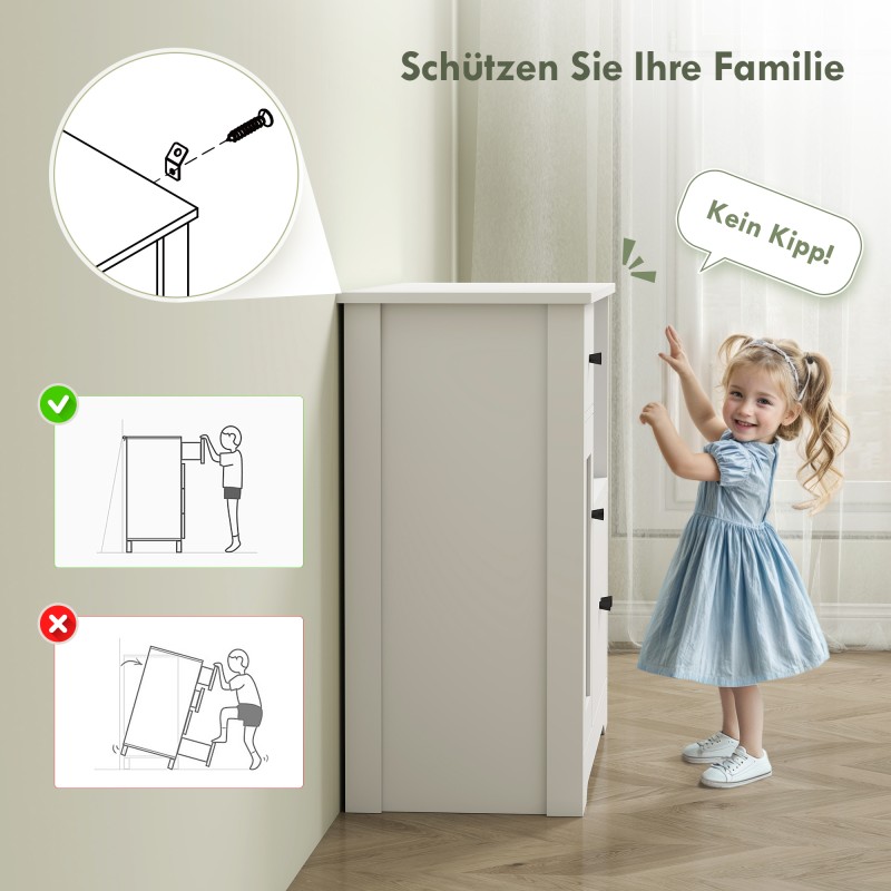 Keittiökaappi pienkoneille, lastulevy, 80 x 35 x 72,2 cm, valkoinen