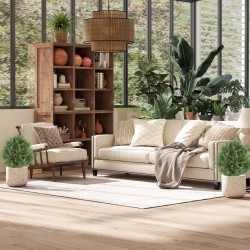 Tekokasvi sypressi UV-suojattu Ø40 x 60 cm 2 kpl vihreä