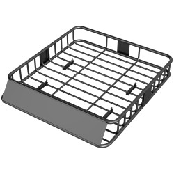 Auton kattokori terästä 110 5 x 99 5 x 18 5 cm kantavuus 90 7 kg musta