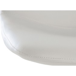 Säädettävä moderni baarijakkara pehmustetulla selkänojalla ja keinonahkapäällysteellä