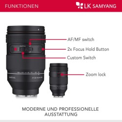 Samyang AF 35-150mm F2,0-2,8 L-Mount zoom-objektiivi