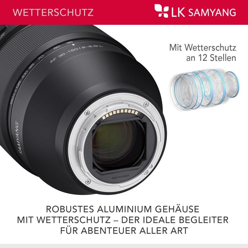 Samyang AF 35-150mm F2,0-2,8 L-Mount zoom-objektiivi