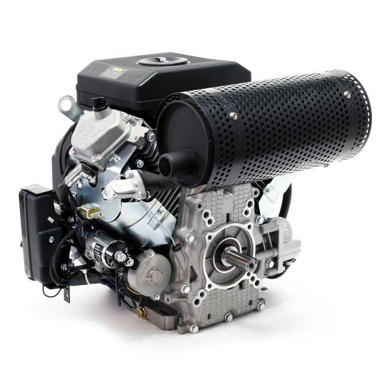 LIFAN 2V78F-3 bensiinimoottori 15 kW (20,4 PS) 2-sylinterinen sähköstartti 25 mm traktoreihin ja kaivureihin