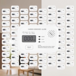 Hiilimonoksidihälytin digitaalisella näytöllä, 80 kpl
