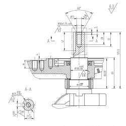 Lifan 2V80F 2 sylinterinen bensiinimoottori 16 kW 3600 rpm sähköstartti 25 mm traktoreihin ja kaivureihin