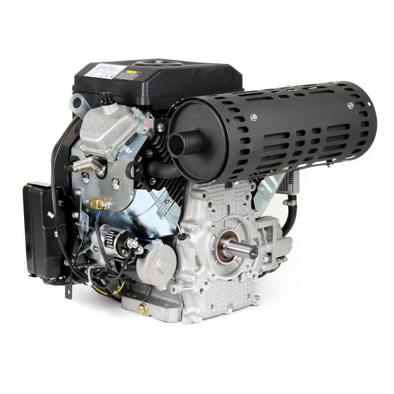 Lifan 2V80F 2-sylinterinen bensiinimoottori 16 kW 3600 rpm sähköstartti 25 mm traktoreihin ja kaivureihin
