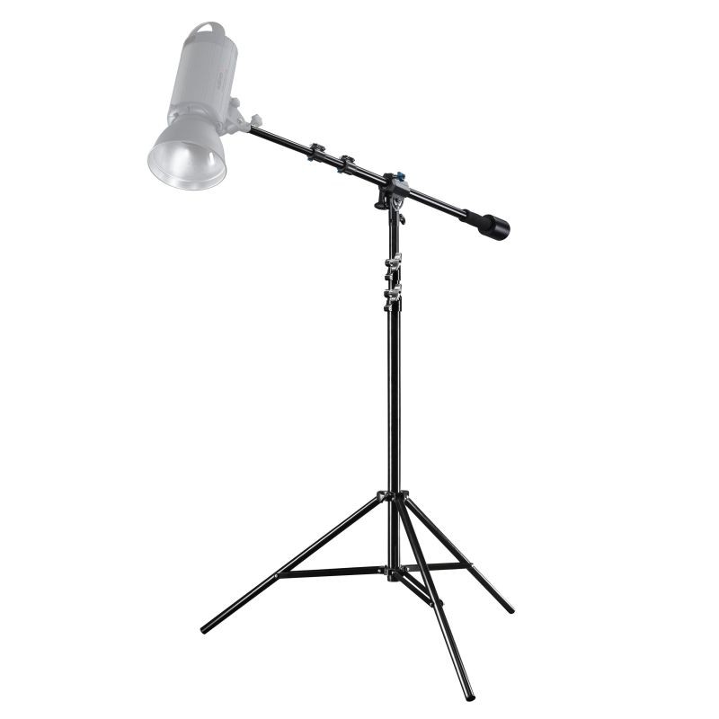 Walimex pro WT-806 puomijalka 115–400 cm, puomivarsi 70–183 cm, vastapaino 1,5 kg, kantavuus 6 kg
