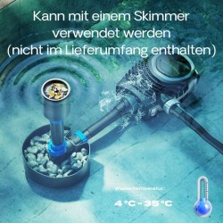 SunSun NEO-16000 SuperECO lampupumppu 16 000 l/h, 140 W, energiatehokas suodatin- ja kiertopumppu