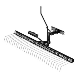 Nurmikon ilmastin ja sammaleenpoistaja 120 cm ratsastajaleikkureille ja ATV-ajoneuvoille