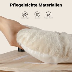 Fudajo metallinen kiipeilypuu 48 x 48 x 168 cm, sisal, beige/ruskea