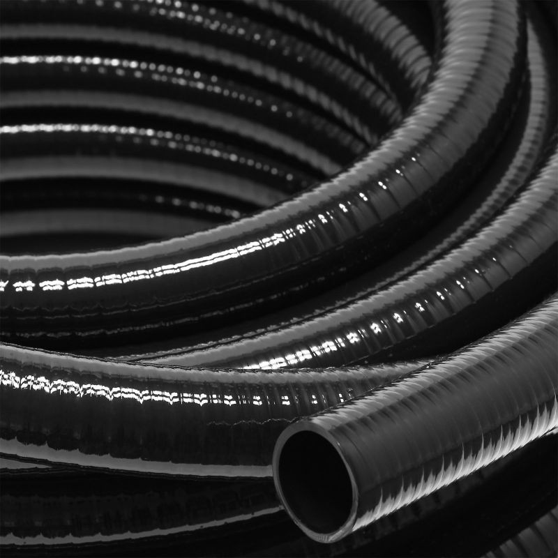 Luisiana OM/I paine- ja imuletku 38 mm 25 m musta PVC