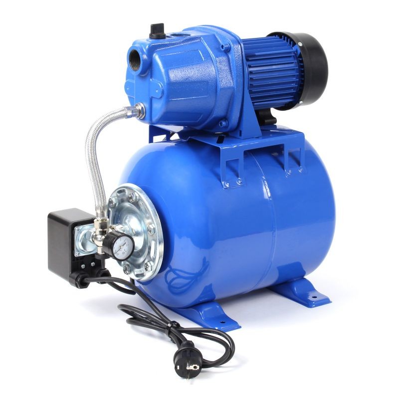 Vesipumppujärjestelmä 600 W 2800 l/h 19 l painesäiliö, painekytkin ja painemittari