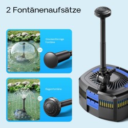 SunSun CUF-4800 lampupumppu ja UV-C-puhdistin 4500 l/h 45 W 4 m 11 W